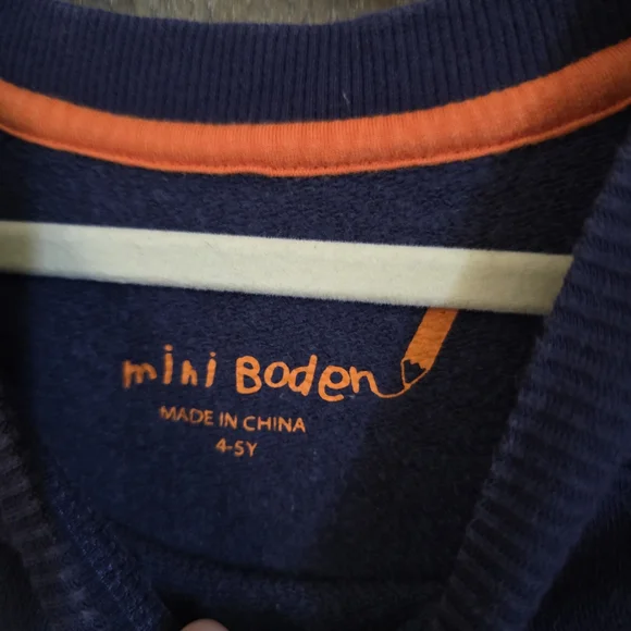 Mini Boden Butterfly Sweatshirt - Picture 3 of 3